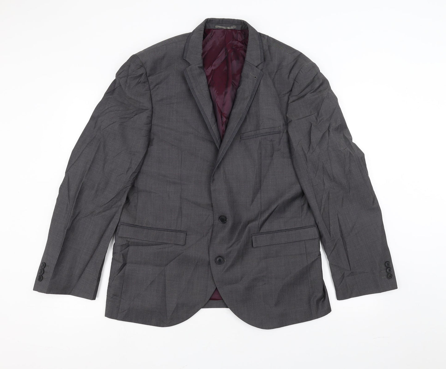 Marks and Spencer Mens Grey   Jacket Suit Jacket Size 42