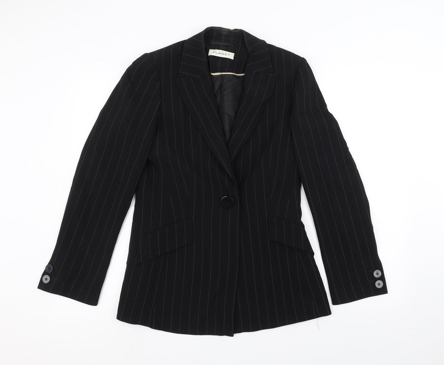 Planet Womens Black   Jacket  Size 8