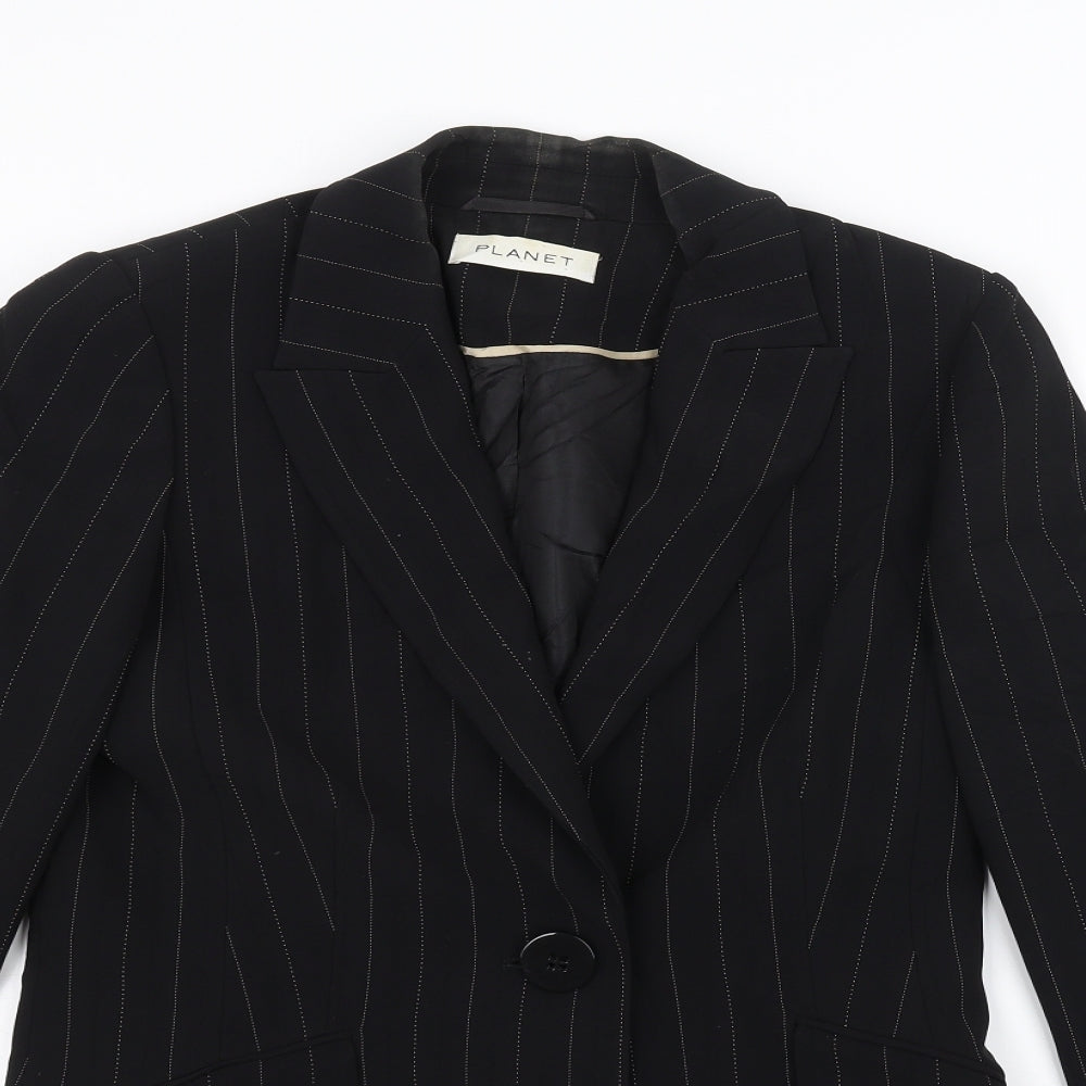 Planet Womens Black   Jacket  Size 8