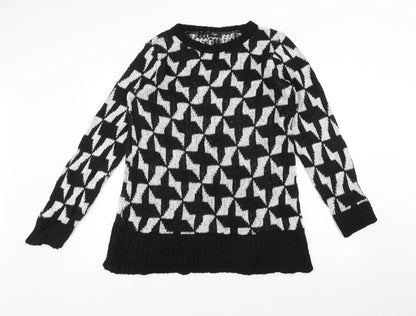 F&F Womens Black   Pullover Jumper Size 16
