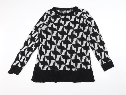 F&F Womens Black   Pullover Jumper Size 16
