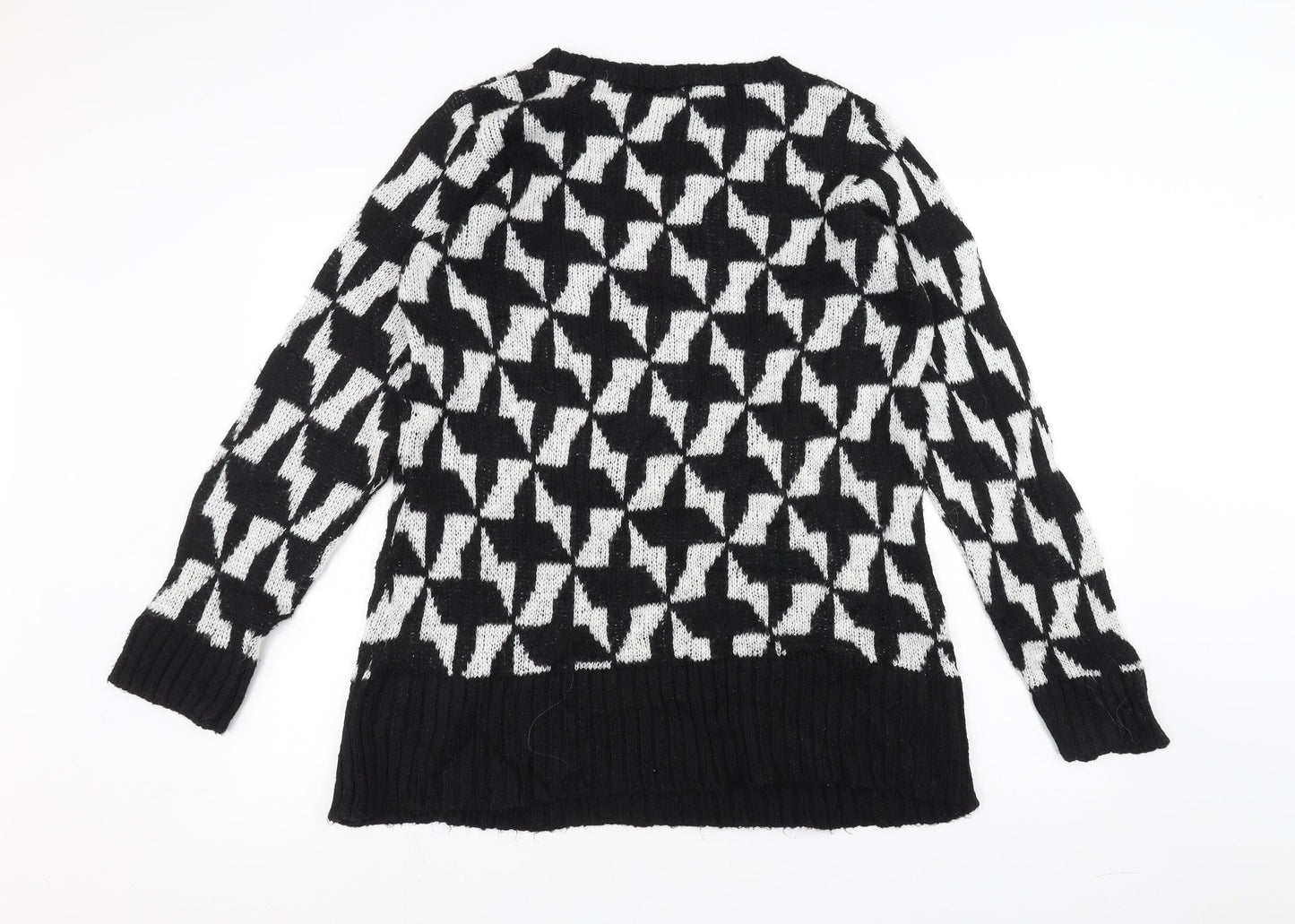 F&F Womens Black   Pullover Jumper Size 16