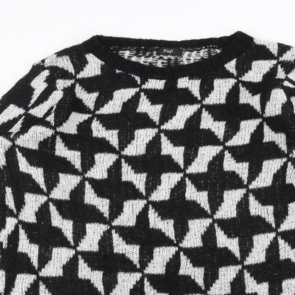 F&F Womens Black   Pullover Jumper Size 16