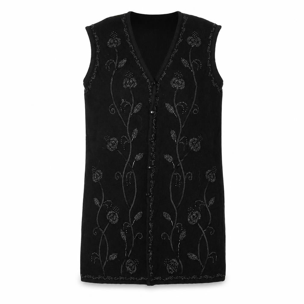 Marks & Spencer Womens Black   Jacket Coatigan Size 12