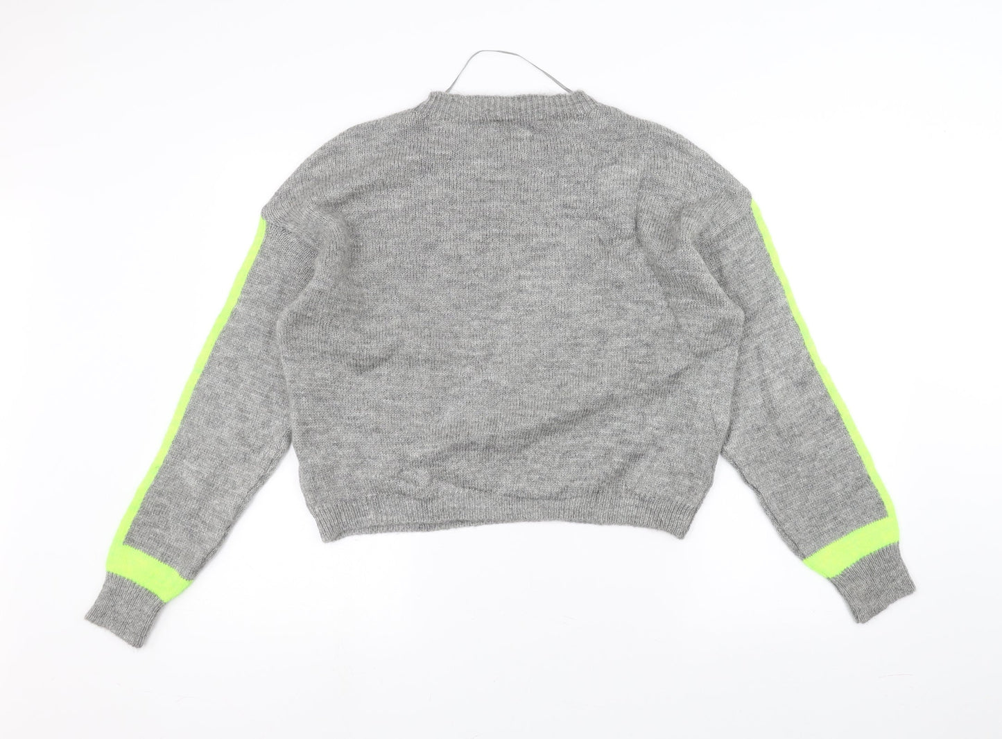 Primark Womens Grey   Pullover Jumper Size L