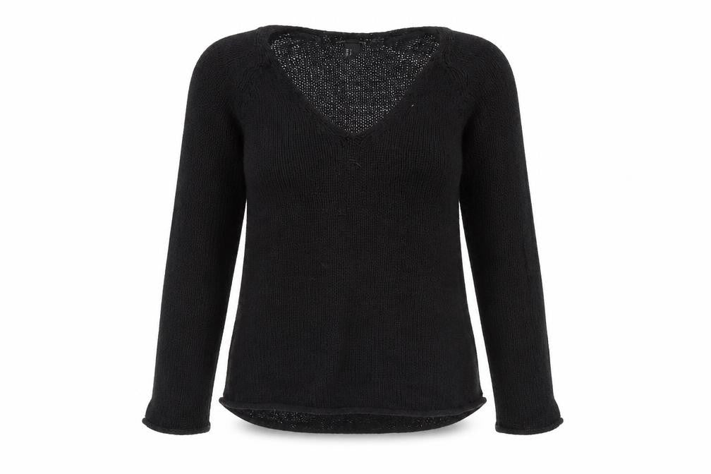 H&M Womens Black   Pullover Jumper Size S