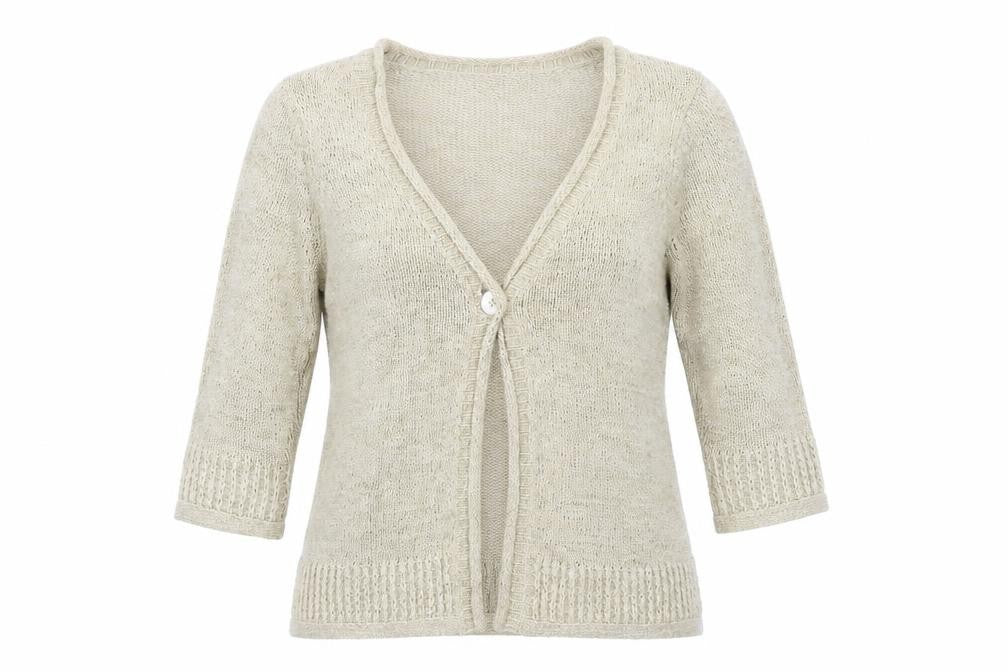 Classics Womens Beige   Cape Jumper Size 12