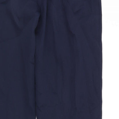 Preworn Womens Blue   Trousers  Size 12 L26 in - Elastic Waist
