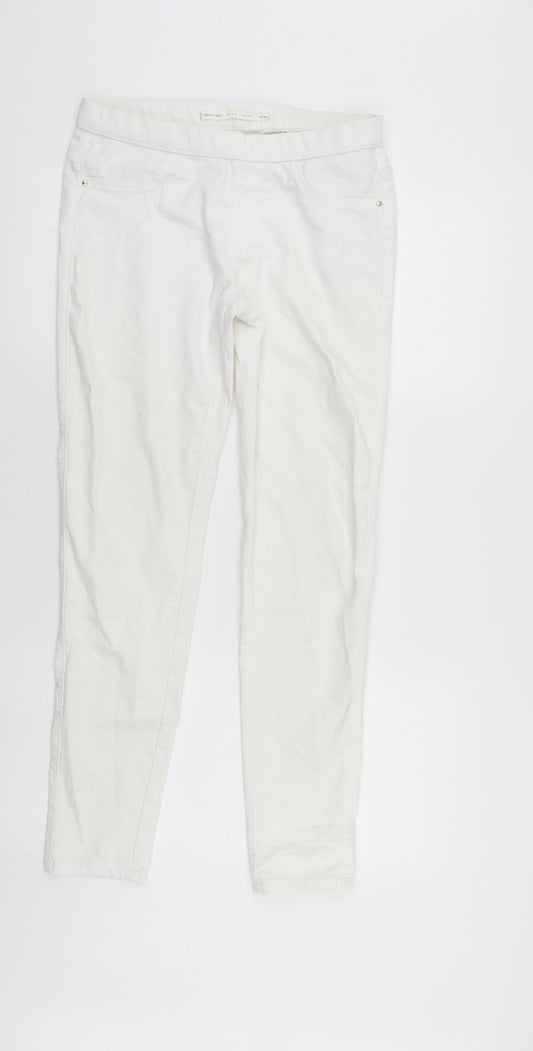 Preloved Brave Soul Womens White  Denim Jegging Jeans Size 10 L28 in - Front