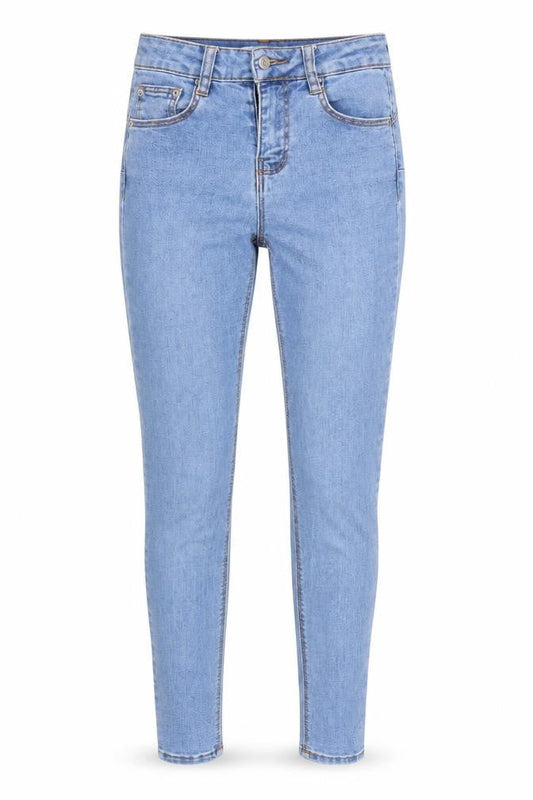 Pull & Bear   Womens Blue  Denim Tapered Jeans Size 6 L27 in