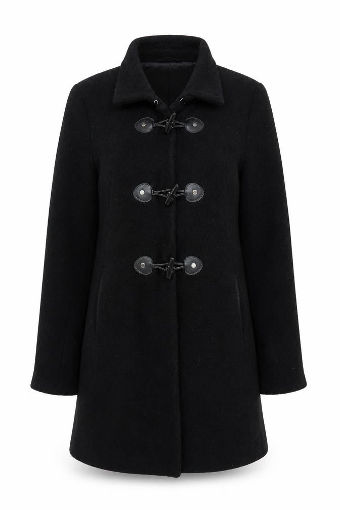 Lands End Womens Black   Jacket  Size 10