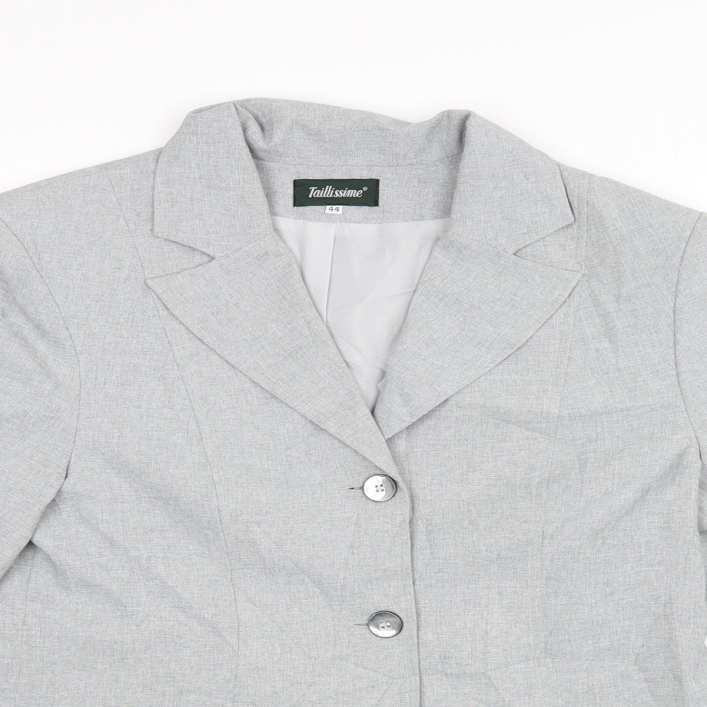 Tailissimi Womens Grey   Jacket Blazer Size 42