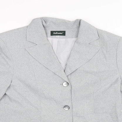 Tailissimi Womens Grey   Jacket Blazer Size 42