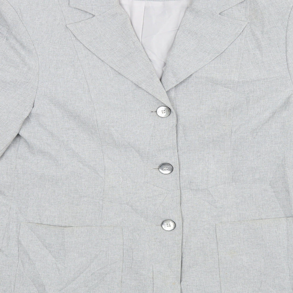 Tailissimi Womens Grey   Jacket Blazer Size 42