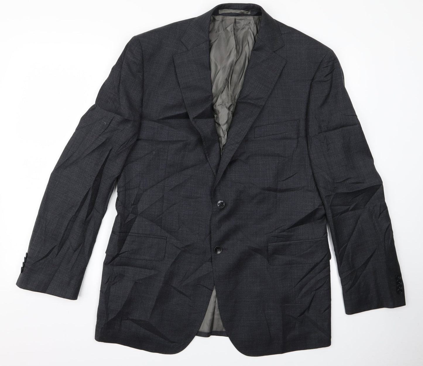 Preworn Mens Grey  Rayon Jacket  Size M