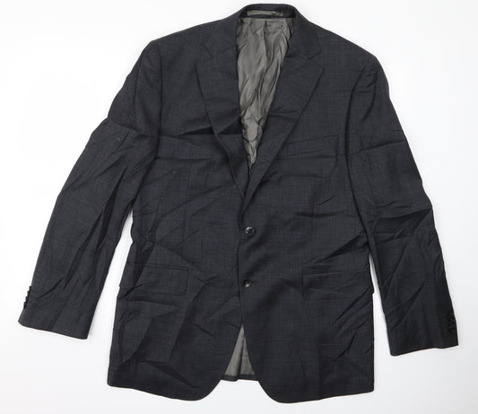 Preworn Mens Grey  Rayon Jacket  Size M