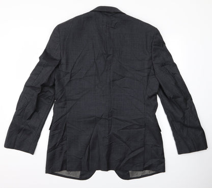 Preworn Mens Grey  Rayon Jacket  Size M