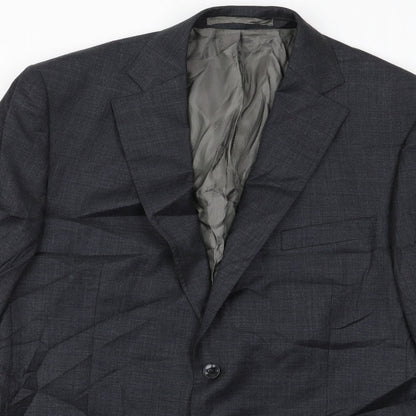 Preworn Mens Grey  Rayon Jacket  Size M
