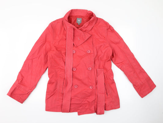 Gap Womens Pink   Overcoat Jacket Size XL