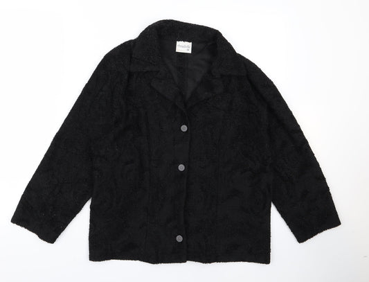 anne sofie Womens Black   Jacket  Size M