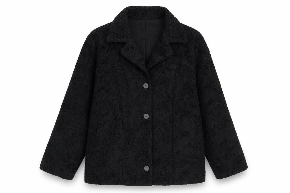 anne sofie Womens Black   Jacket  Size M