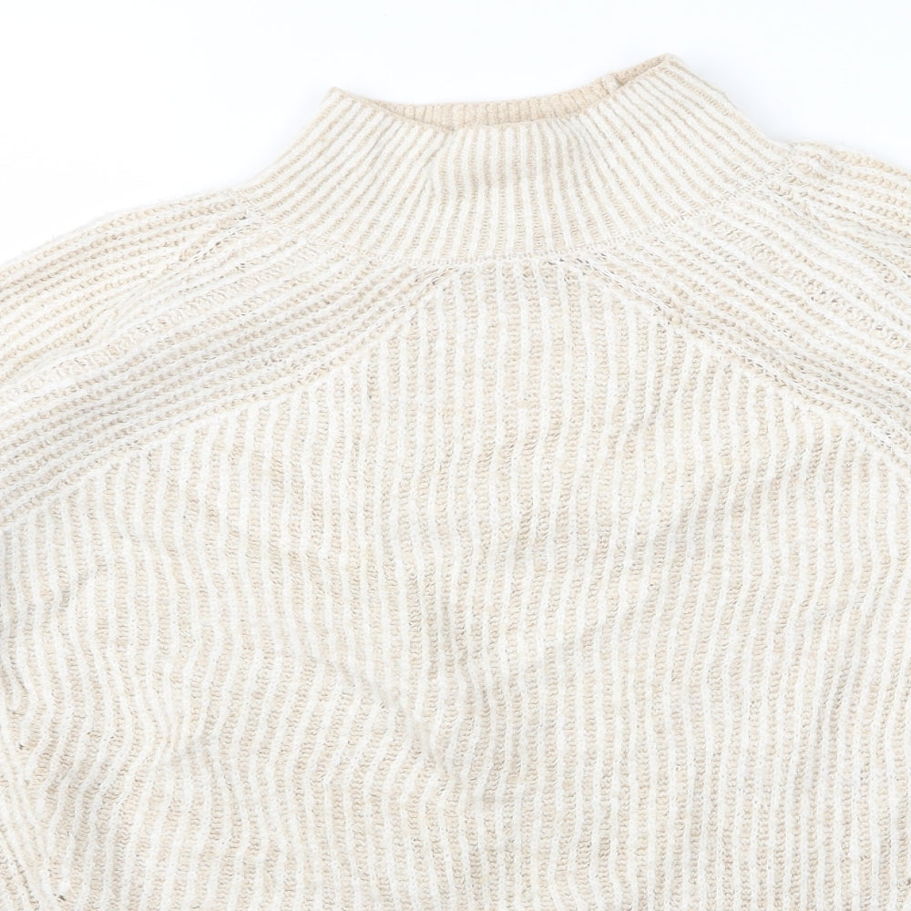 George Womens Beige   Pullover Jumper Size M