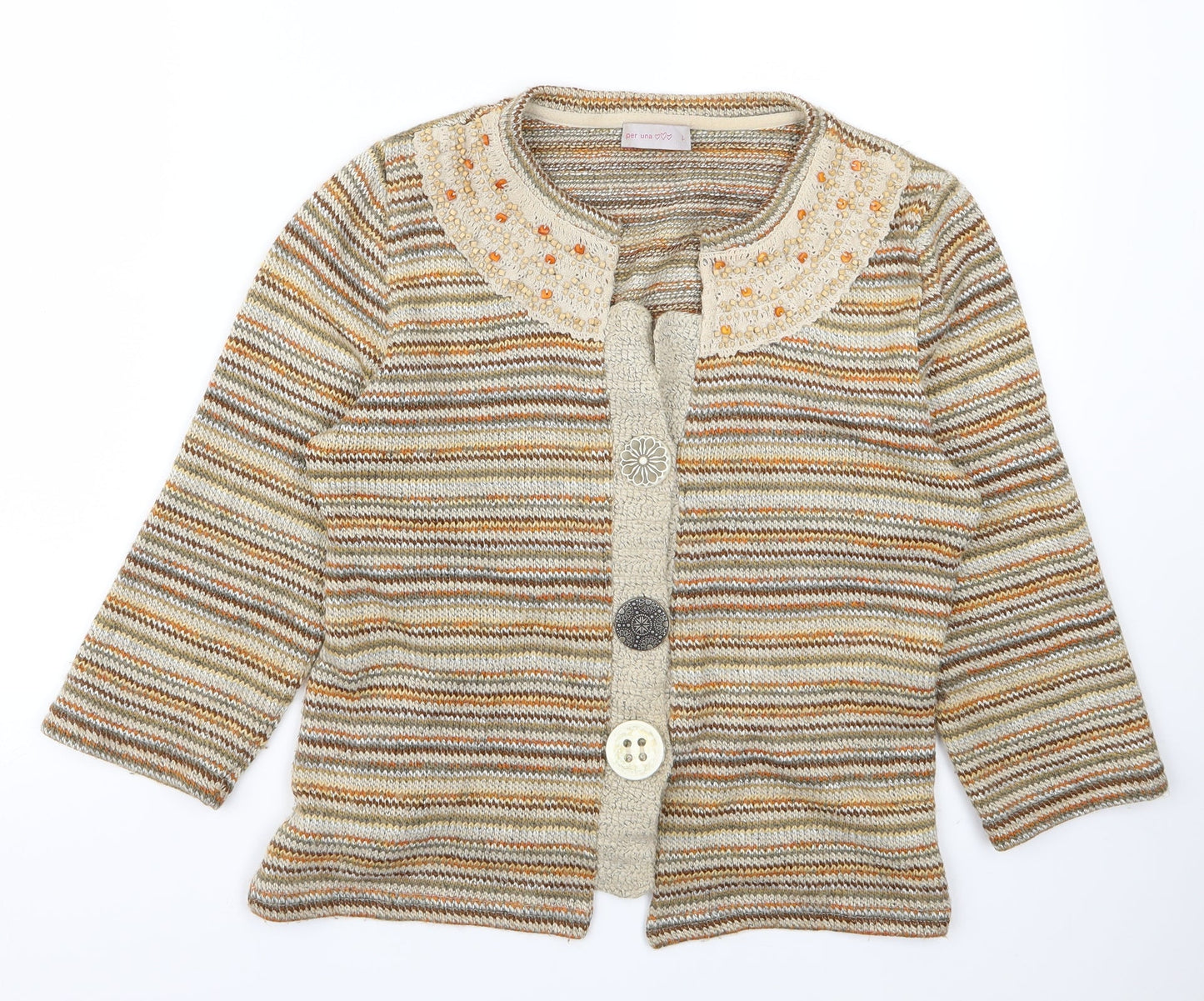 peruna Womens Brown   Jacket  Size L