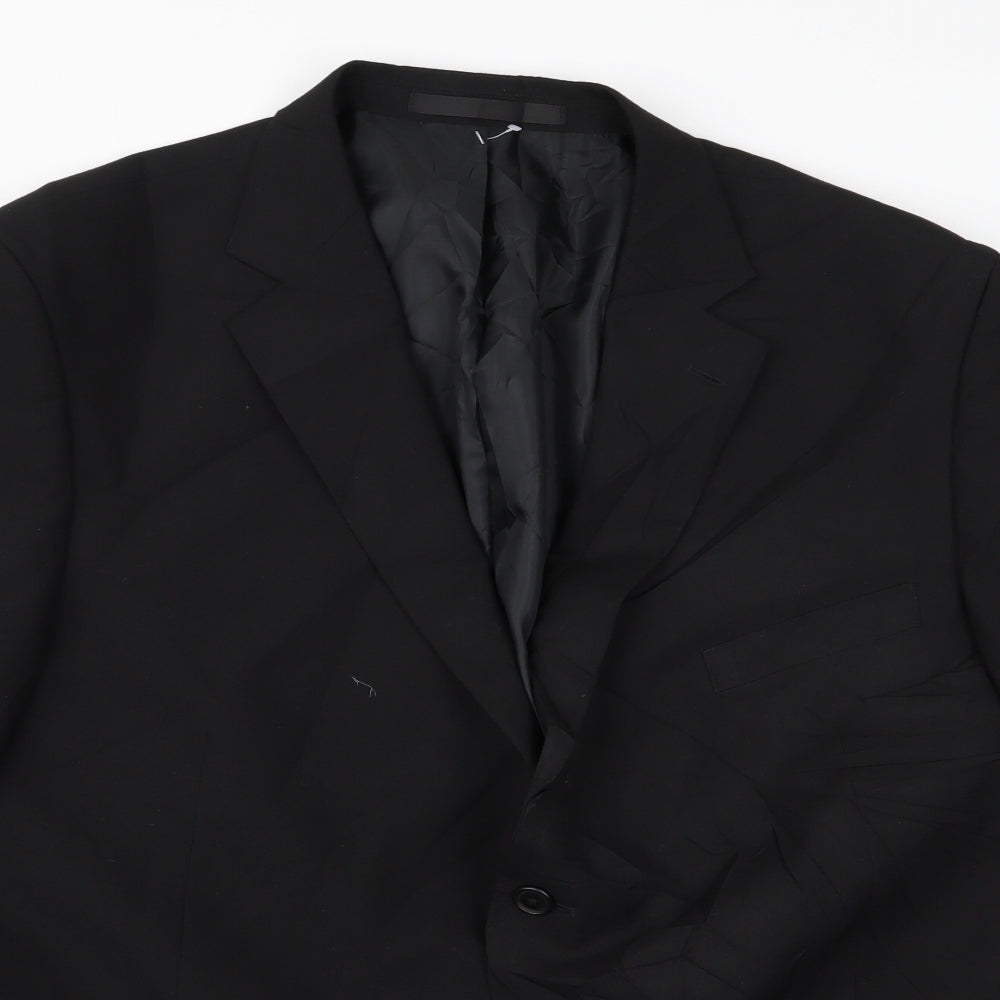 M&S Mens Black   Jacket  Size M