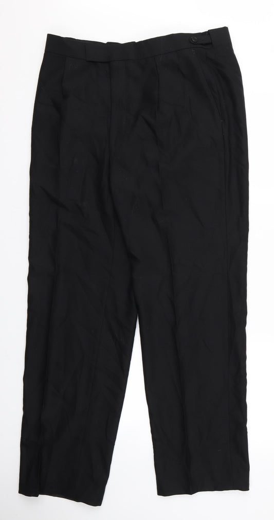 Alexandra Womens Black   Trousers  Size 32 L25 in