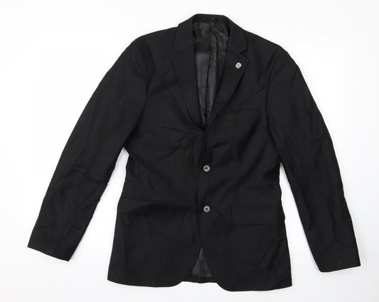 marlzoli Mens Black   Jacket  Size M
