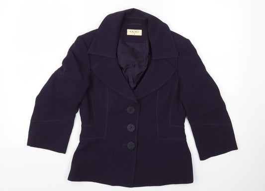 Kaliko Womens Purple   Jacket  Size 8
