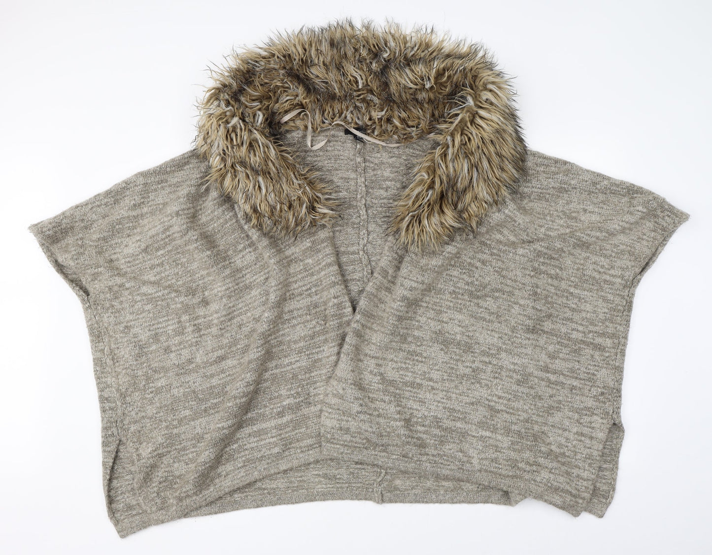 Atmosphere Womens Brown   Cape Jumper One Size