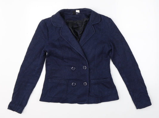 Divided Womens Blue   Jacket  Size 12