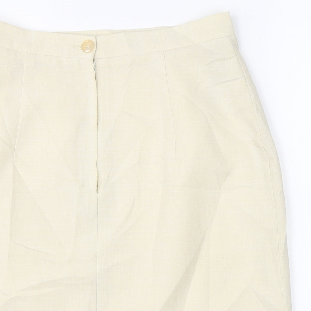 Canada Womens Beige   A-Line Skirt Size 12