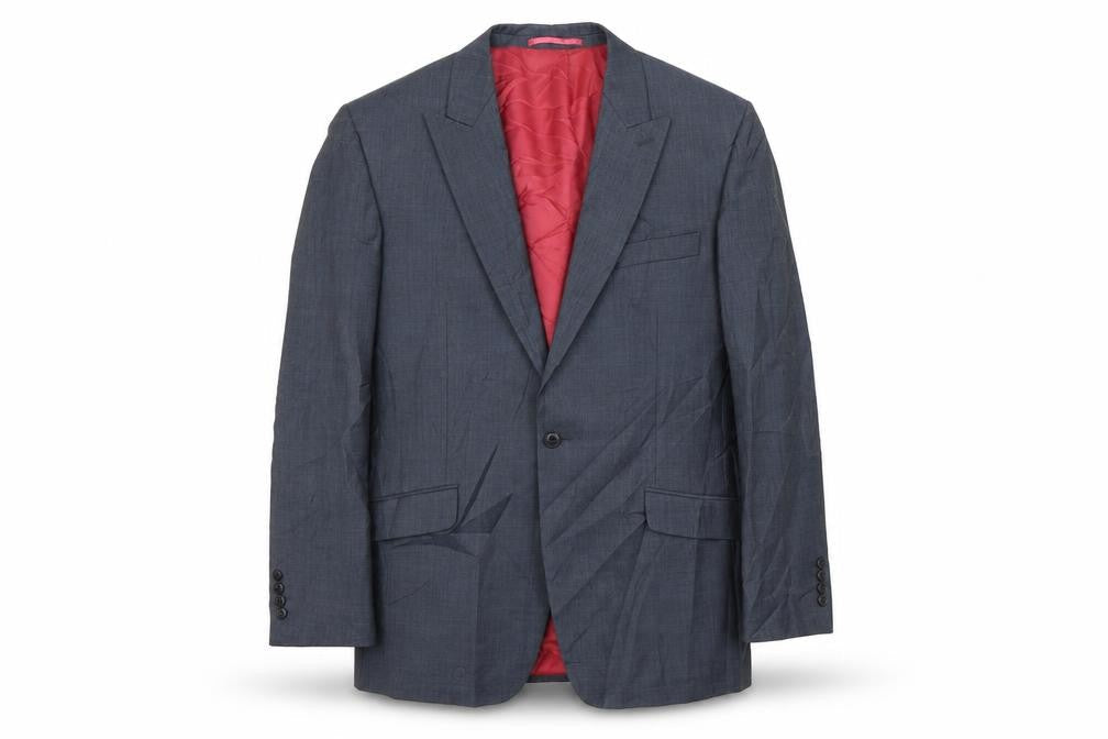 Preworn Mens Grey   Jacket Suit Jacket Size 42