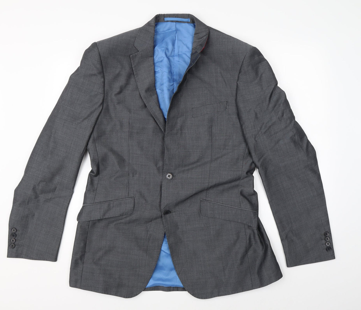 Marks & Spencer Mens Grey   Jacket Suit Jacket Size 40