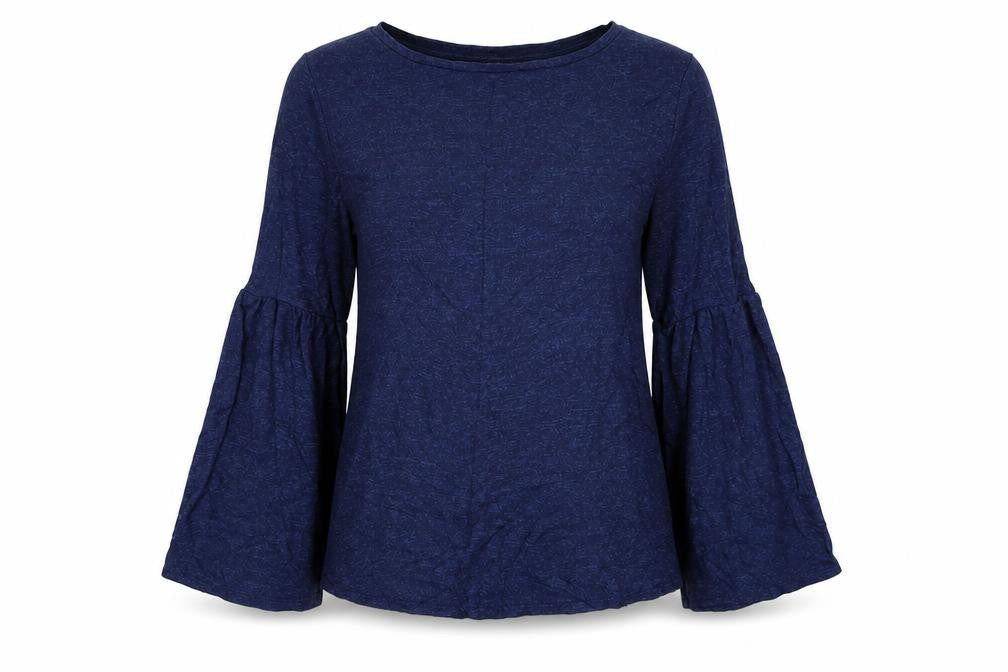 George Womens Blue  Jersey Basic T-Shirt Size 10