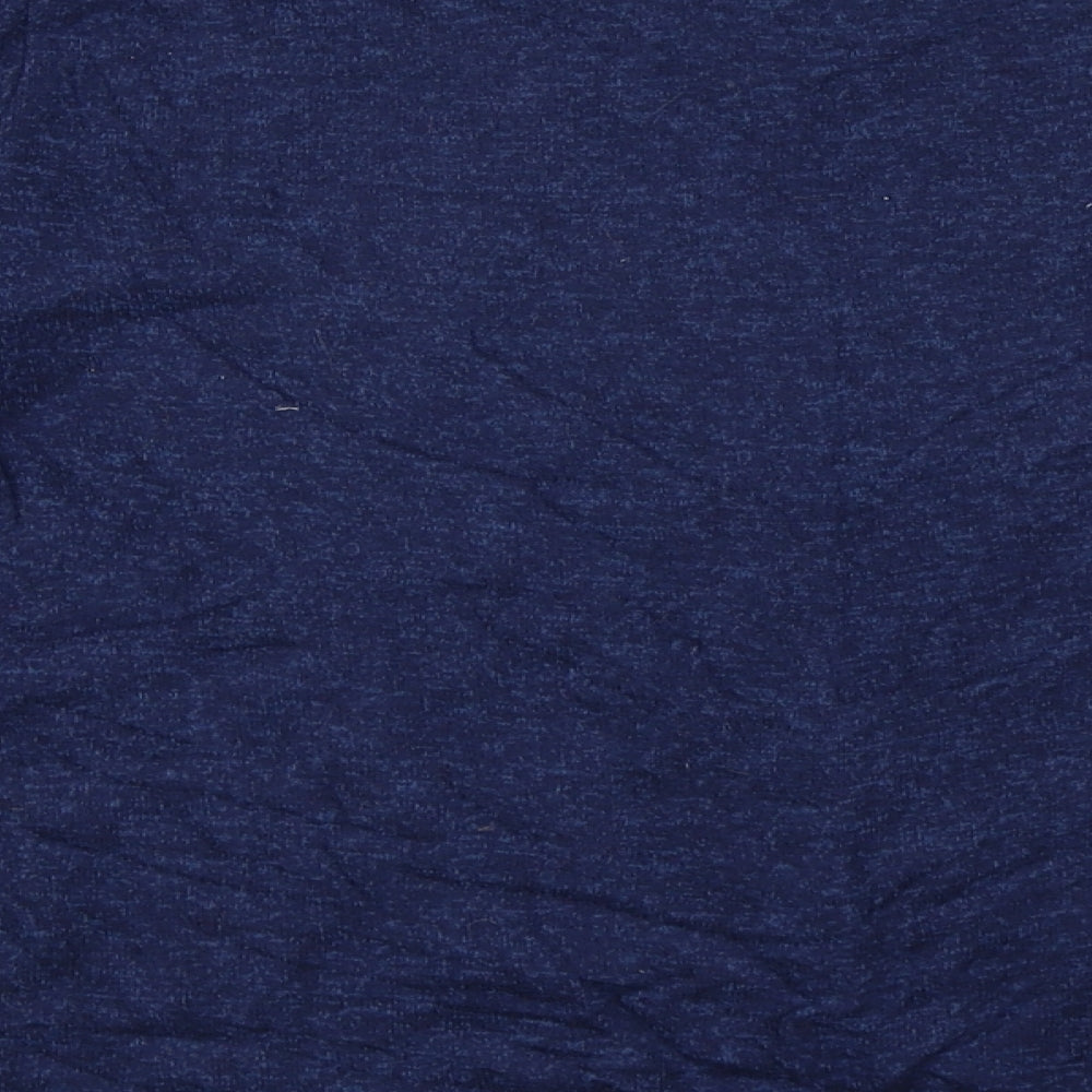 George Womens Blue  Jersey Basic T-Shirt Size 10