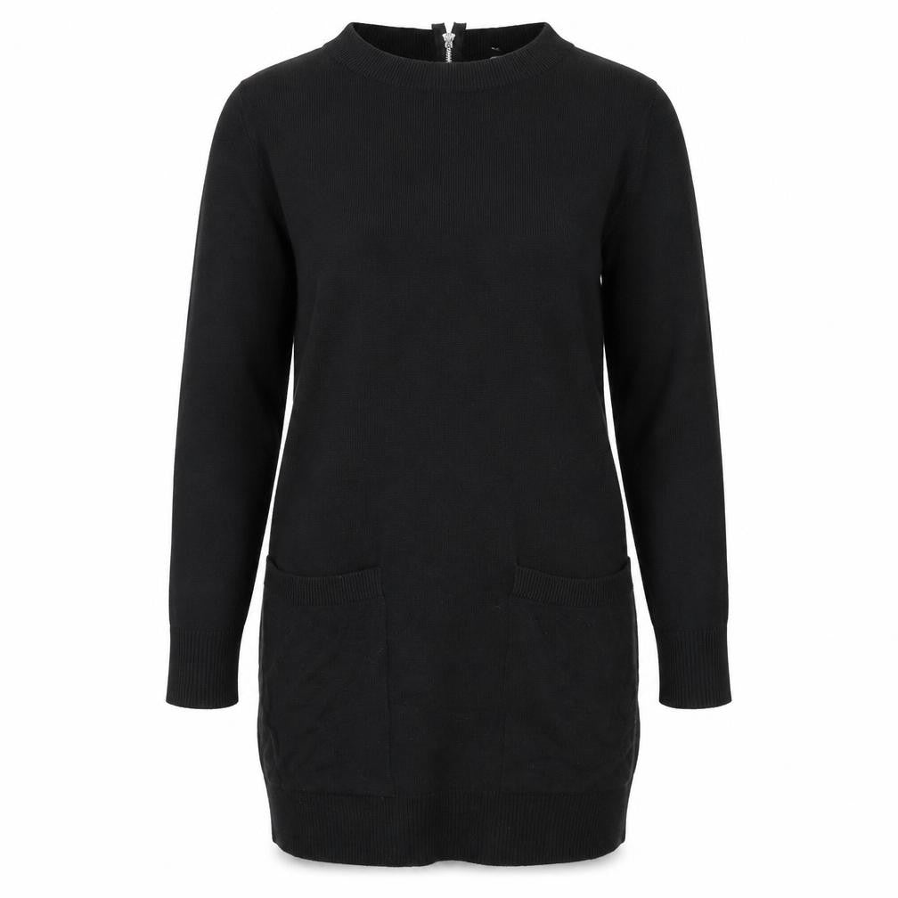 Topshop Womens Black  Knit Pullover Jumper Size 8