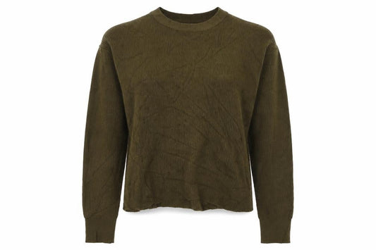 Mango Womens Green  Knit Pullover Jumper Size 8