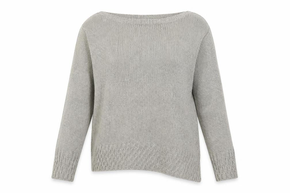 Per Una Womens Beige  Knit Pullover Jumper Size 10