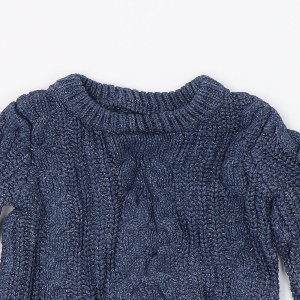 Gap Boys Blue  Knit Pullover Jumper Size 2 Years