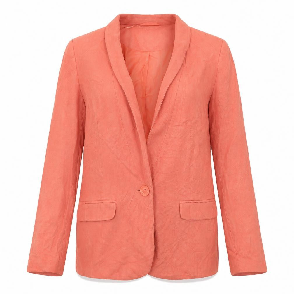 Oasis Womens Orange   Jacket Blazer Size 8