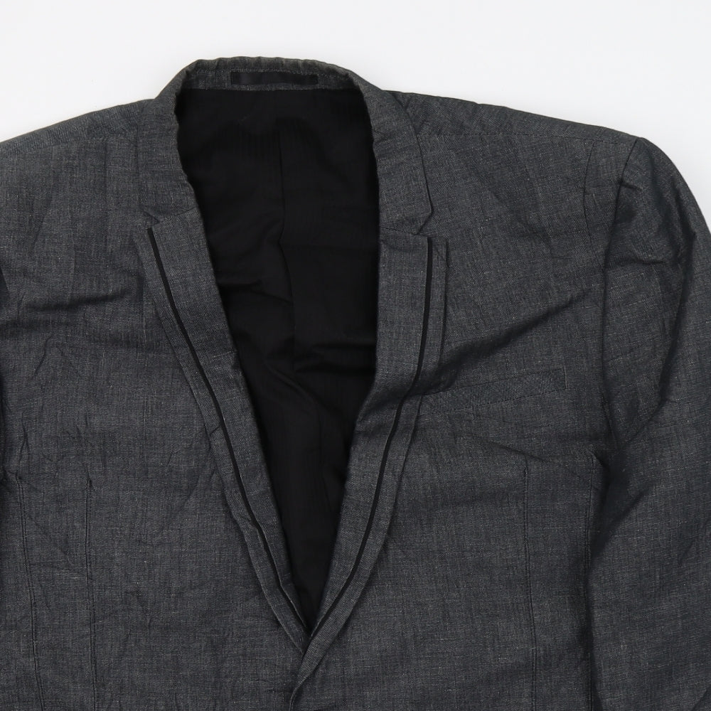 NEXT Mens Grey   Jacket Suit Jacket Size XL