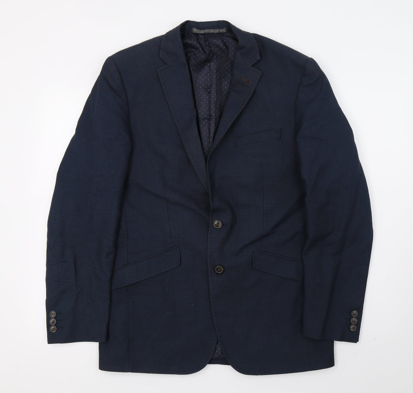 M&S Mens Blue   Jacket Suit Jacket Size M