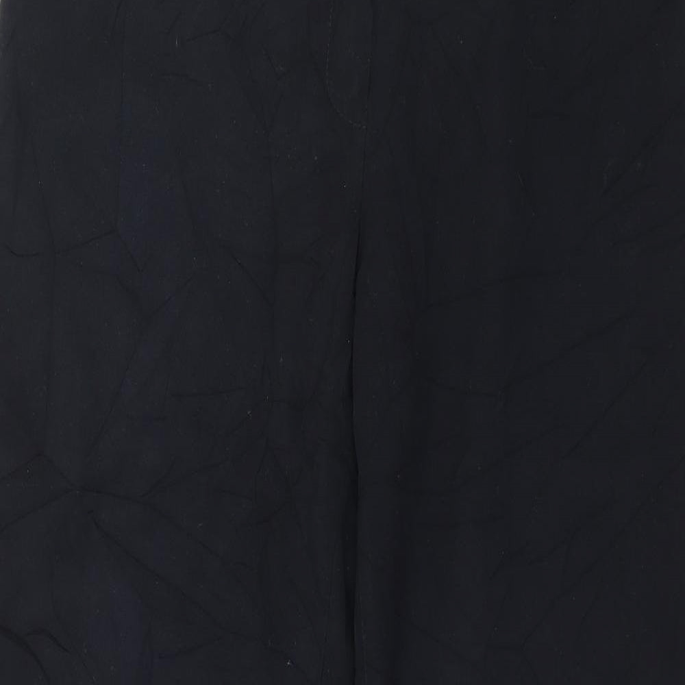 Marks and Spencer Womens Black   Trousers  Size 12 L20 in