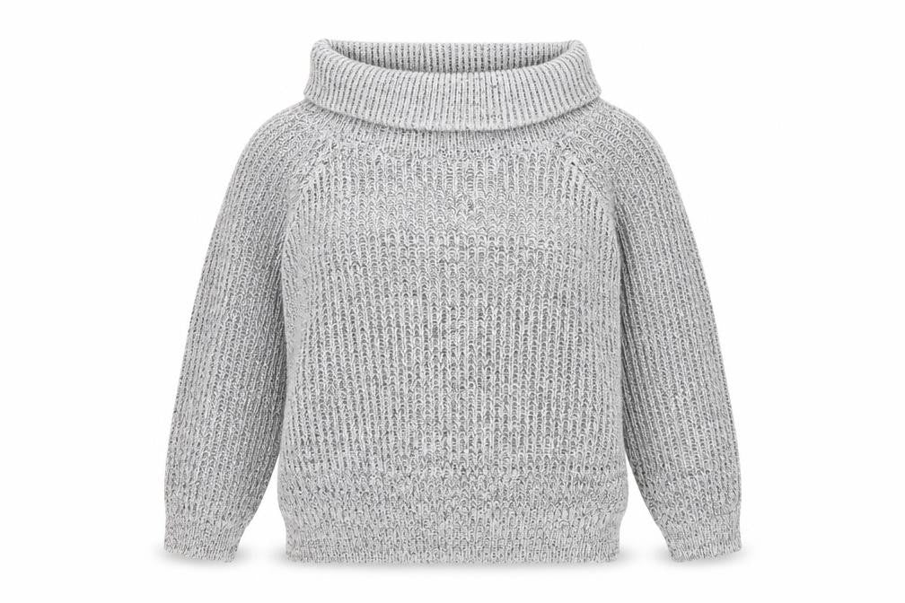 New Look Womens Grey  Knit Pullover Jumper Size 12
