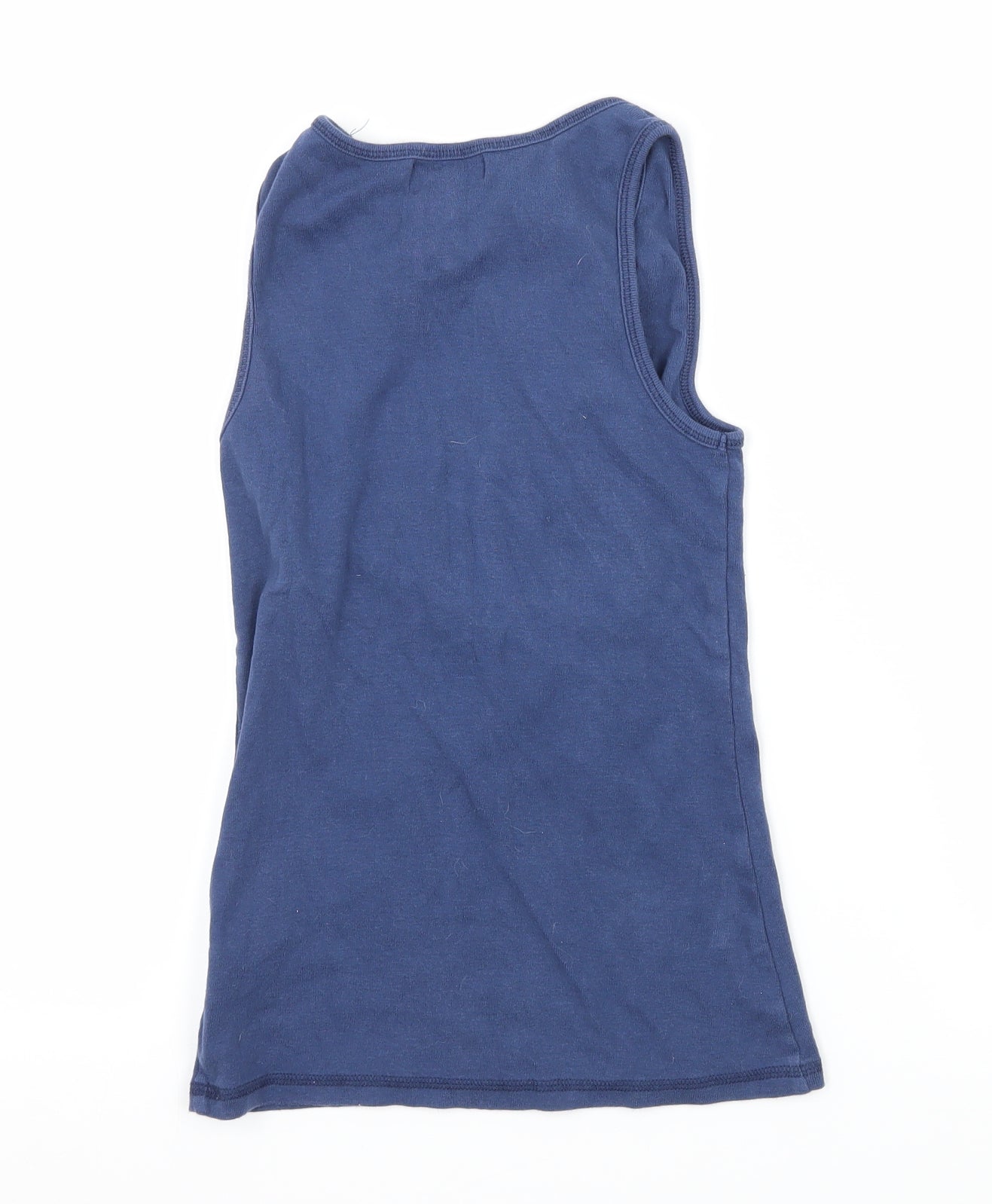 H&M Girls Black  Jersey Basic Tank Size 8-9 Years