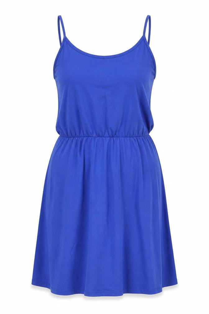 m&s Womens Blue   Skater Dress  Size S