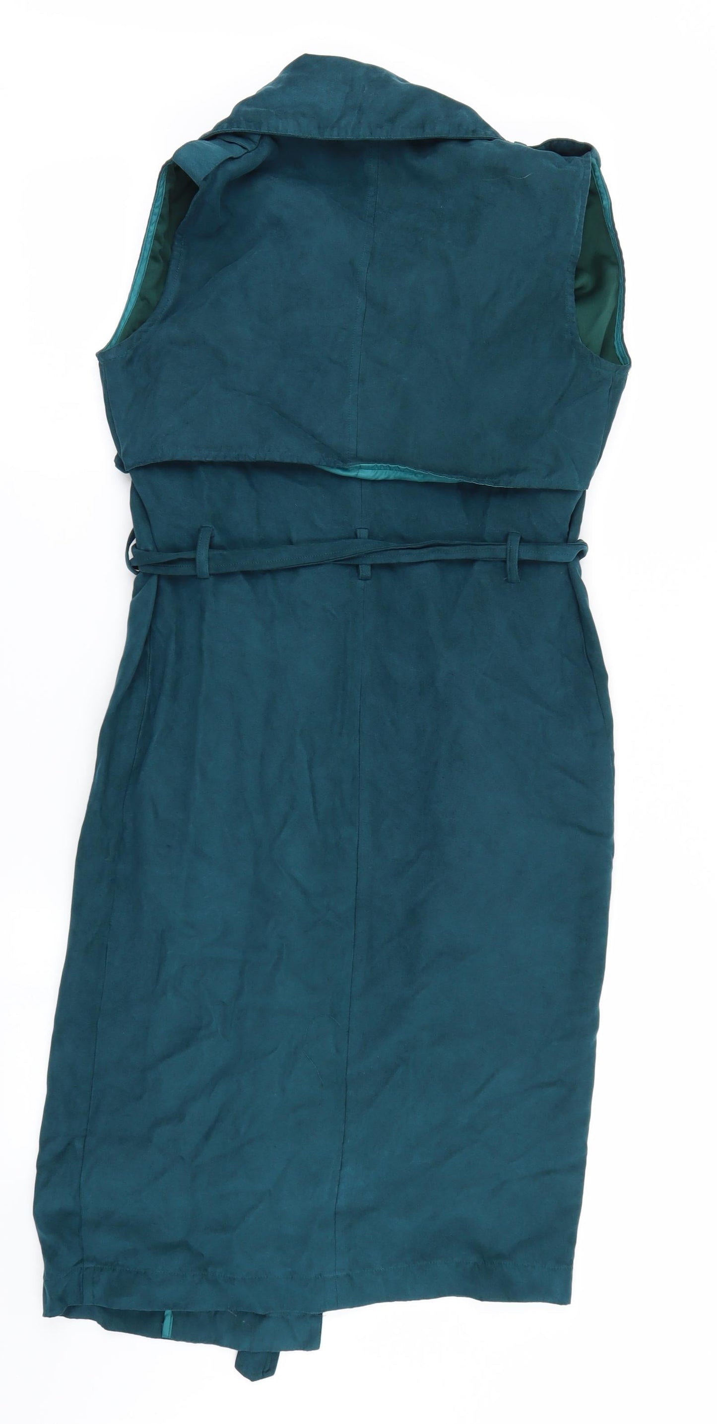 Missguided Womens Blue   Gilet Jacket Size 4